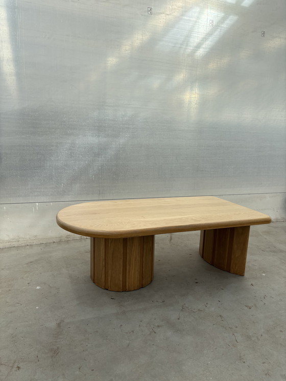 Image 1 of Midcentury Oak Salon Table