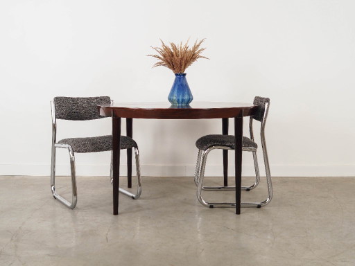 Round rosewood table, Danish design, 1960s, designer: Severin Hansen