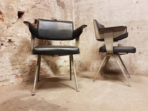 2 Sillas industriales vintage de oficina / trabajo Ahrend Cirkel