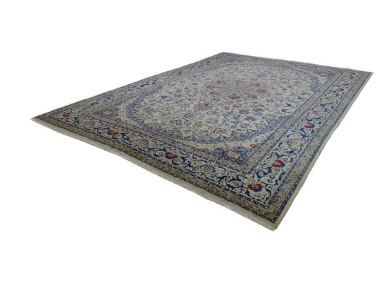 Image 1 of Tapis persan XXL Nain en soie - 495 x 337 cm - Noué à la main