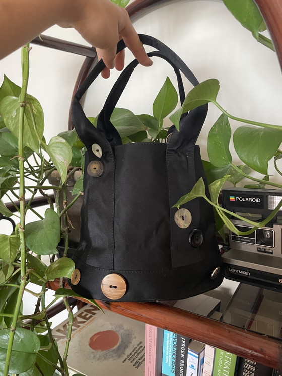 Bolso Kenzo Button – Bolsos cubo, Leather, Textile (photo 5 of 7)