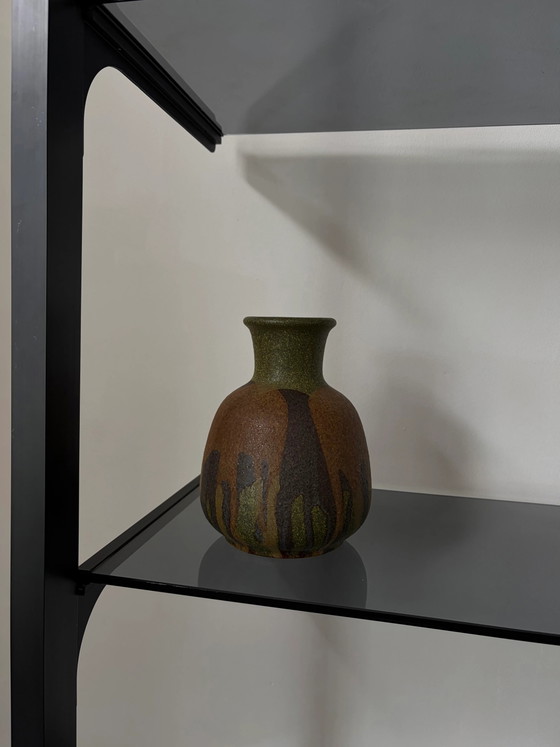 Vintage West-Duitse keramische vaas – Vazen, Ceramic, Mid Century Modern (photo 4 of 4)