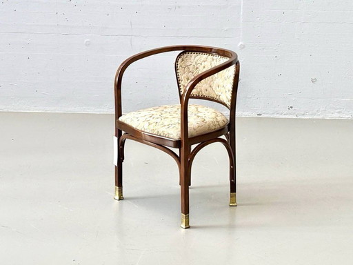 Fauteuil model 715 van Gustav Siegel voor J. & J. Kohn uit 1899 uit Wenen