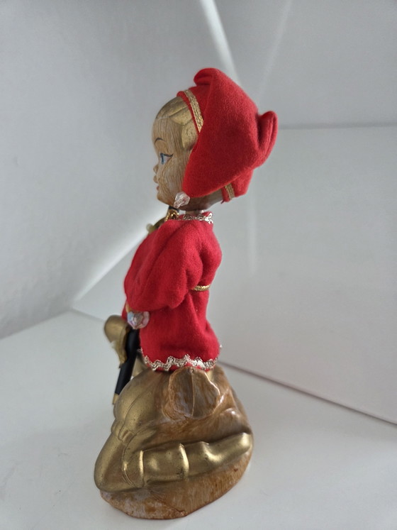 Figurina Pixie Tilso „Golden Fantasy“ Mid-Century – Figurina da Collezione Anni '50 – Oggetti decorativi (photo 3 of 5)