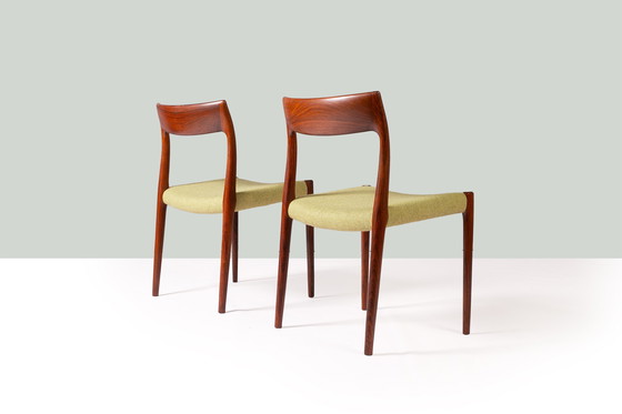 Image 1 of Sedie Niels Moller Rosewood 77