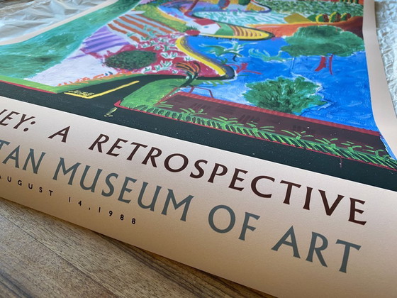 Image 1 of Nichols Canyon - David Hockney 1971 - Poster 61 × 91 cm