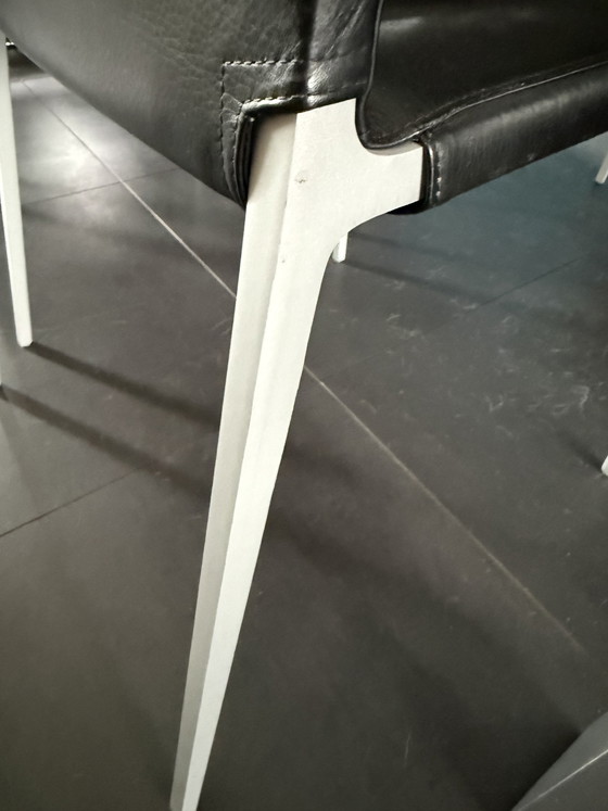 Image 1 of 6x Zanotta eetkamerstoelen