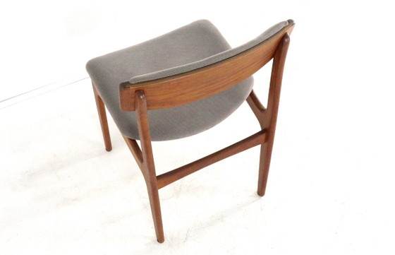 Image 1 of Set 6 Thorsø Stole- og Møbelfabrik stoelen vintage Deens