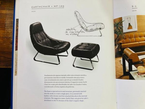 Image 1 of Sillón y reposapiés Earth de Percival Lafer