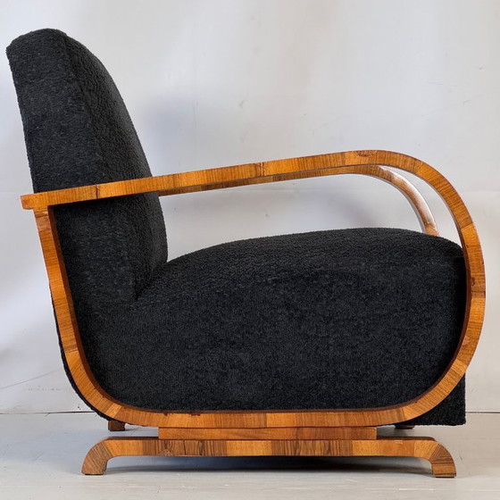 Image 1 of Paar Art-Déco-Sessel von Heal & Son, London, 1930er Jahre