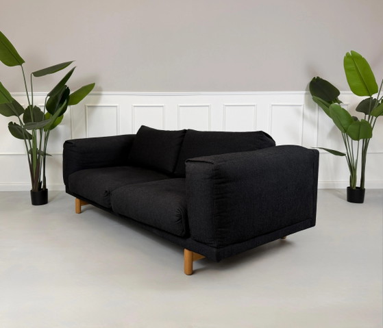 Image 1 of Muuto Modell Rest Sofa 2 Sitzer Gris Stoff + Hocker