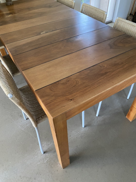 Image 1 of Tynke dining table by Pilat&Pilat root walnut.