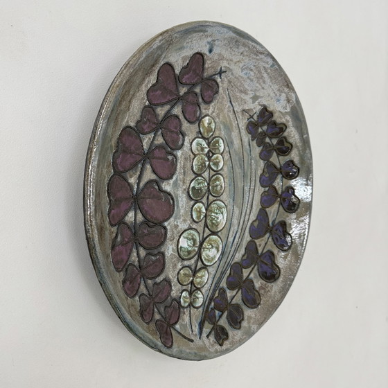 Image 1 of Plaque murale en céramique Rusha Handarbeit, 1970 Allemagne