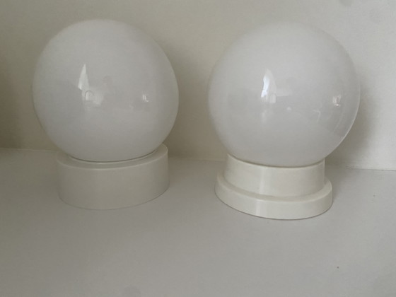 Image 1 of Lampada a globo vintage - Lampada da soffitto - Lampada da parete Massive & Corodex anni '70