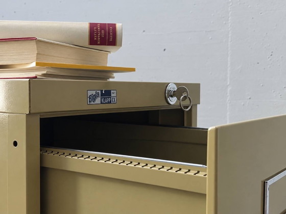 Vintage Bigla KLAPP EX Filing Cabinet – Switzerland – Metal (photo 7 of 12)
