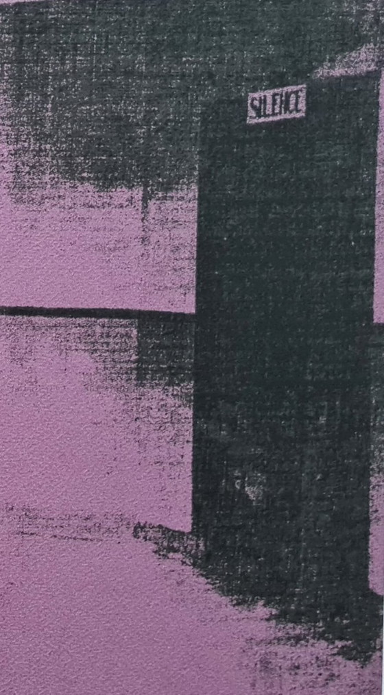 Image 1 of Según Andy Warhol, Electric Silla, década de 1980, litografía