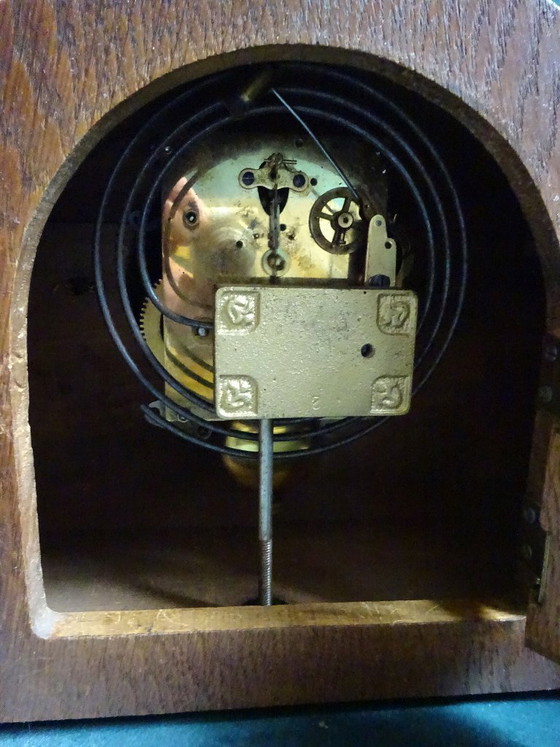 Pendolo Art Déco Junghans del Wurttemberg – Orologi, Copper, Brass (photo 6 of 8)