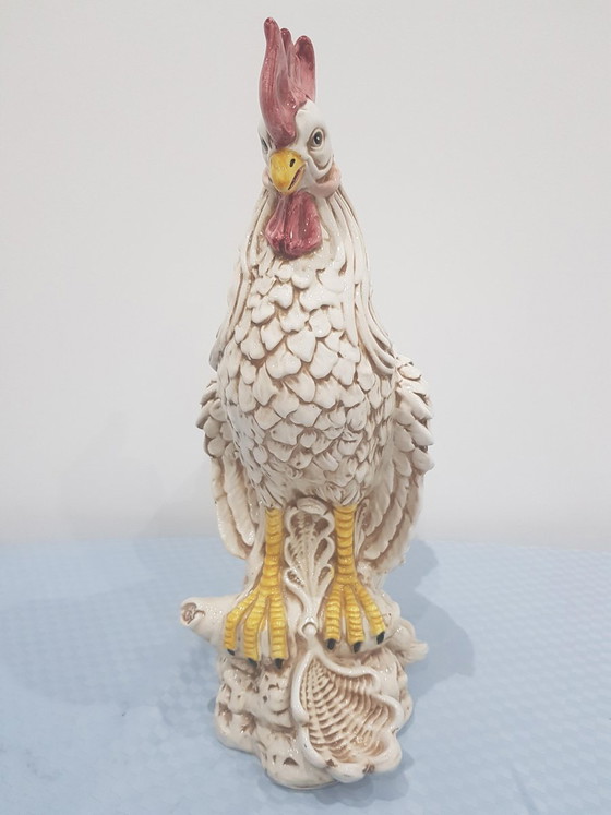 Figurine colorée d'un coq, Italie, années 1980 – Objets déco, Porcelain (photo 5 of 8)