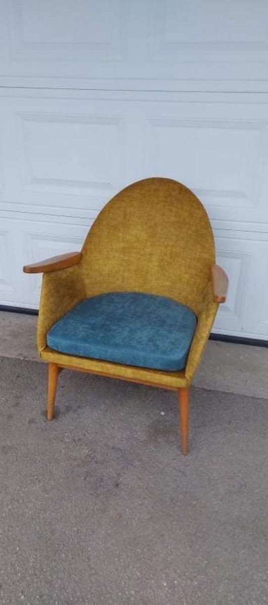 Fauteuils Mid-Century, années 1960, Lot de 2 – Mid Century Modern (photo 5 of 6)