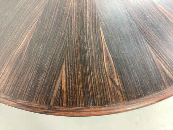 Image 1 of Rare Amsterdam School Art Deco rosewood table