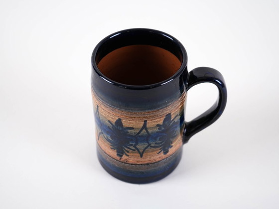 Image 1 of Chope à bière en céramique, design danois, années 1970, fabriquée au Danemark