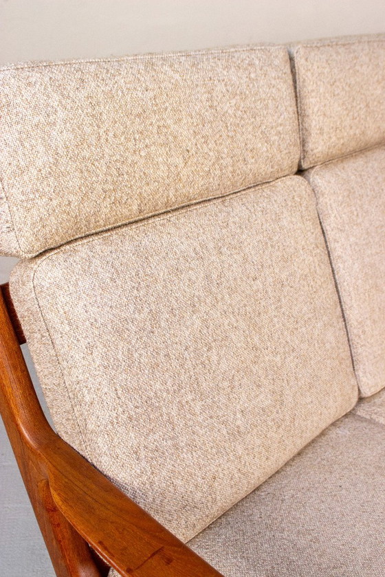 Canapé Vintage en Teck 3 Places Juul Kristensen Danish Mid Century – Canapés 3 places, Wool (photo 17 of 22)