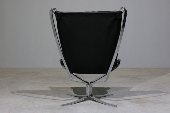 Image 1 of Set of Model Falcon Lounge Chairs by Sigurd Ressel for Vatne Mobler