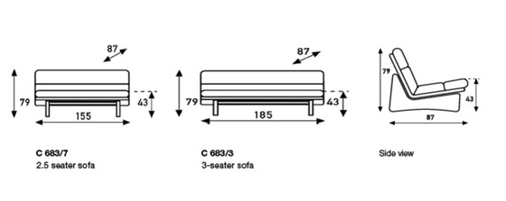 Image 1 of Artifort C683 Kho Liang Le 3 posti