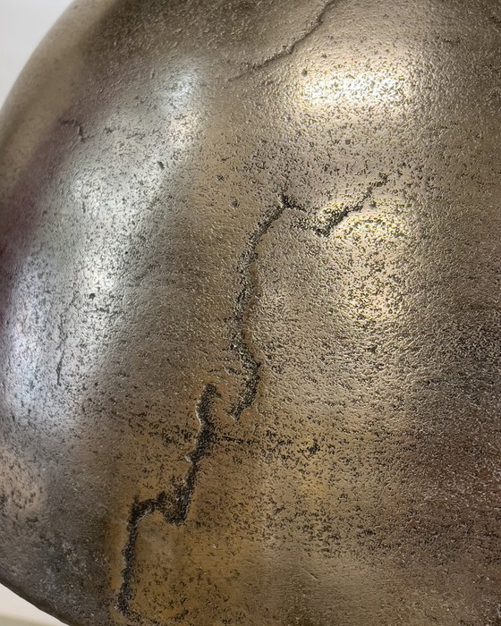 Image 1 of Industrial Eyecatcher – Nickel Pendant Lamp with a Weathered Look