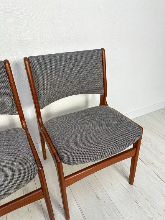 Image 1 of 1x dänischer Teak-Esszimmerstuhl von Erik Buch für Anderstrup Møbelfabrik, 60er Jahre