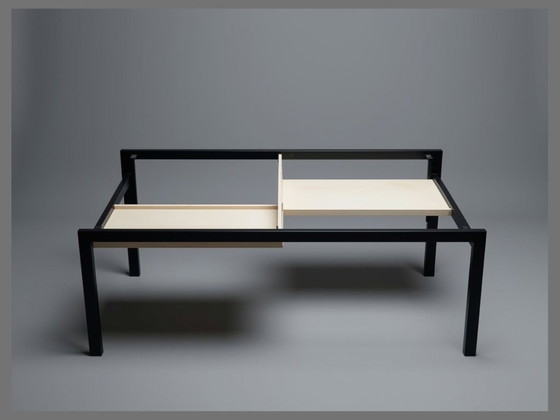Cees Braakman TU04 Couchtisch für Pastoe – Japanese Series – Couchtische, Metal, Wood (photo 7 of 8)