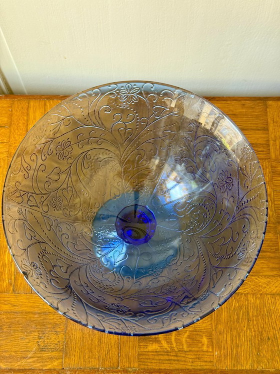 Cesto di frutta in vetro blu – Ciotole, Glass (photo 12 of 12)