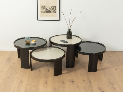 4x Model 783 nesting tables, Gianfranco Frattini, Cassina