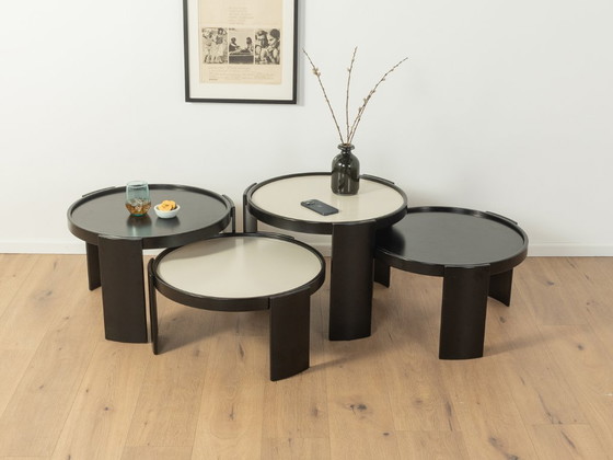 Image 1 of 4x Model 783 nesting tables, Gianfranco Frattini, Cassina