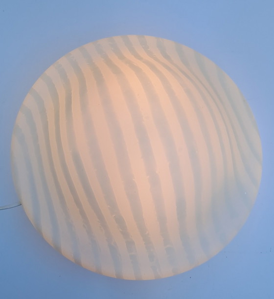 Image 1 of Lampe murale ou plafonnier zèbre vintage Peill & Putzler