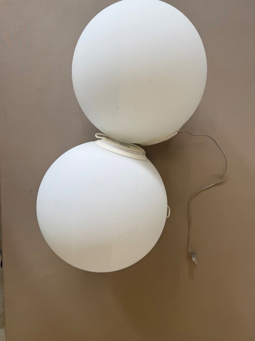 1 Artemide Dioscuri Lampadaire 42cm + 2 Artemide Dioscuri 35c
