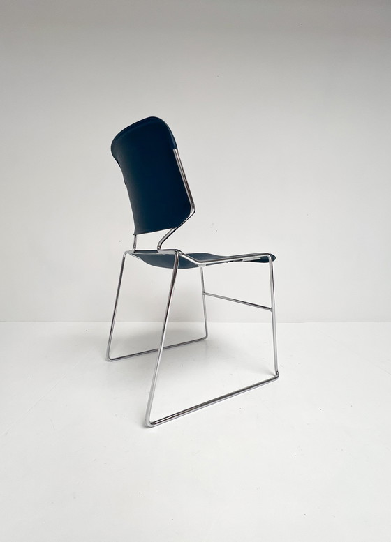 Image 1 of Set of 6 Matrix Krueger Chairs by Thomas Tolleson, 1970's