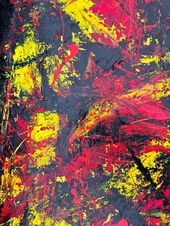 Image 1 of Jovan Srijemac (1962) - Anarchie des couleurs