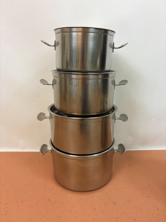 Image 1 of Juego de 5 sartenes de acero inoxidable Gero Zilmeta - Dick Simonis