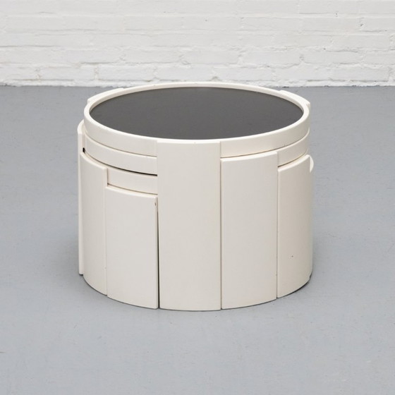 Image 1 of Cassina 780/783 Nesting Tables Gianfranco Frattini '70s