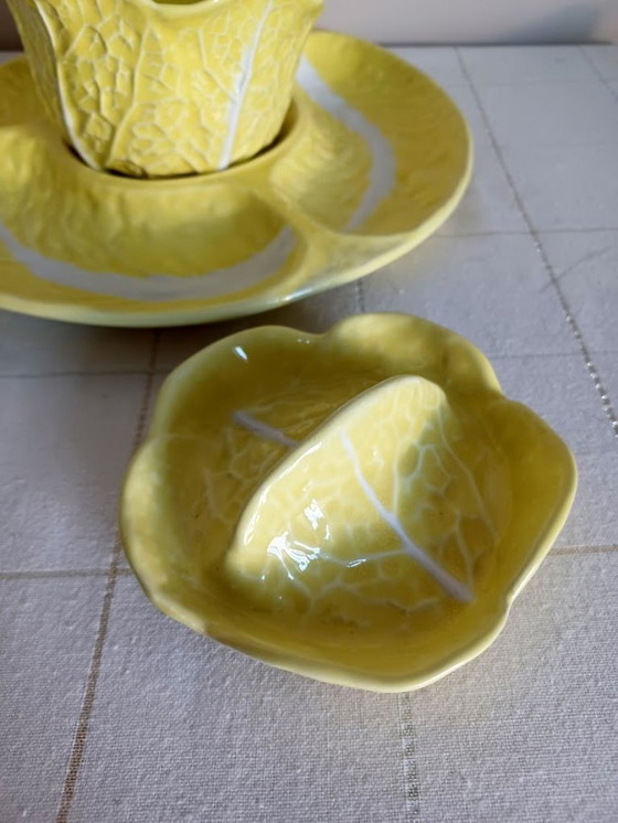 Image 1 of Secla Portuguese Ceramics - Vintage '50s-'60s Cabbageware