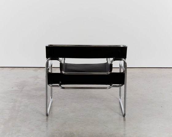 Image 1 of Sedia originale di Wassily - edizione Fasem - timbrata