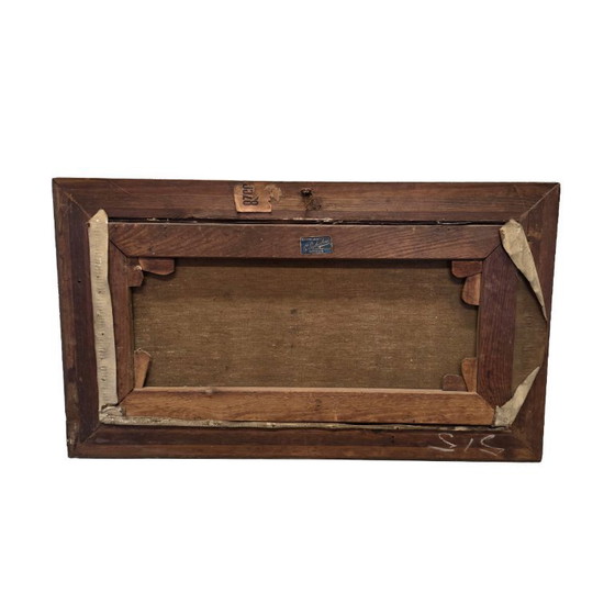 Image 1 of Antikes Ölgemälde eines Blumenstilllebens, Initialen ML.B., Anfang des 20. Jahrhunderts