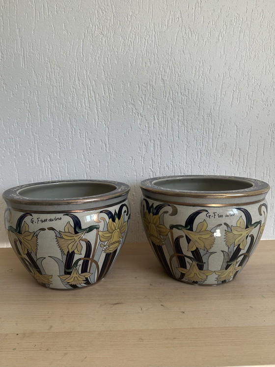 Image 1 of Set of G. Fieravino Vases