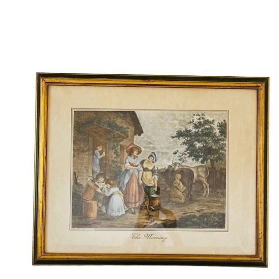 Image 1 of Set di stampe vintage di dipinti di campagna Thomas Simpson