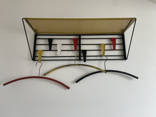 Vintage Mid-Century pilastro coat rack 
