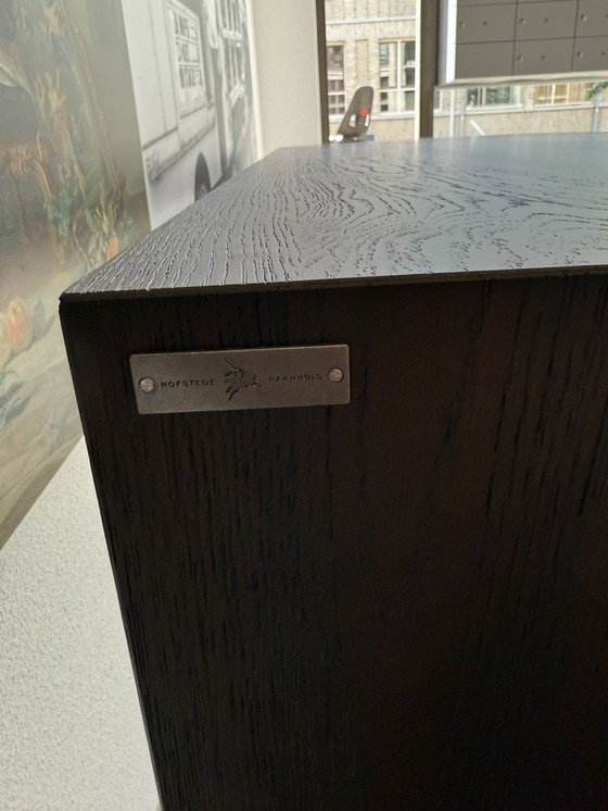 Image 1 of Bureau Hostede Raanhuis 210 x 90 x 78 cm donkerbruin hout