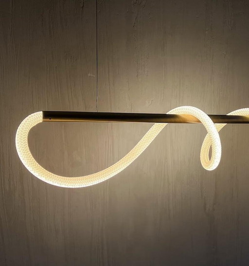 Lampe suspendue LED, lampe design, lampe suspendue moderne, nouvelle technologie Flex