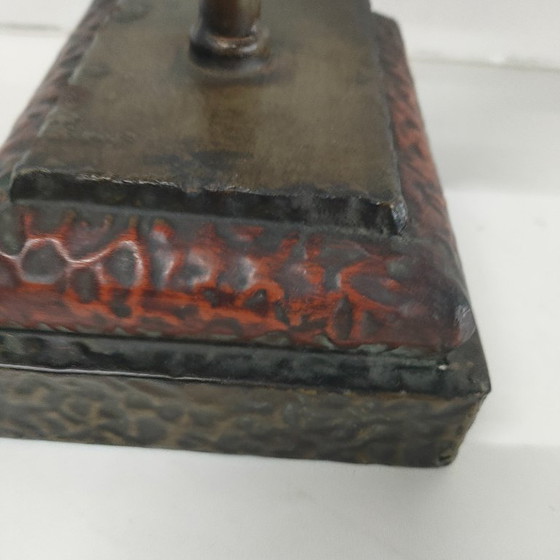 Image 1 of Statue décorative, cape ou robe en étain/cuivre