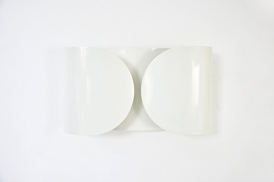 Image 1 of White Foglio Sconces by Tobia & Afra Scarpa for Flos, 1960s, Set of 2